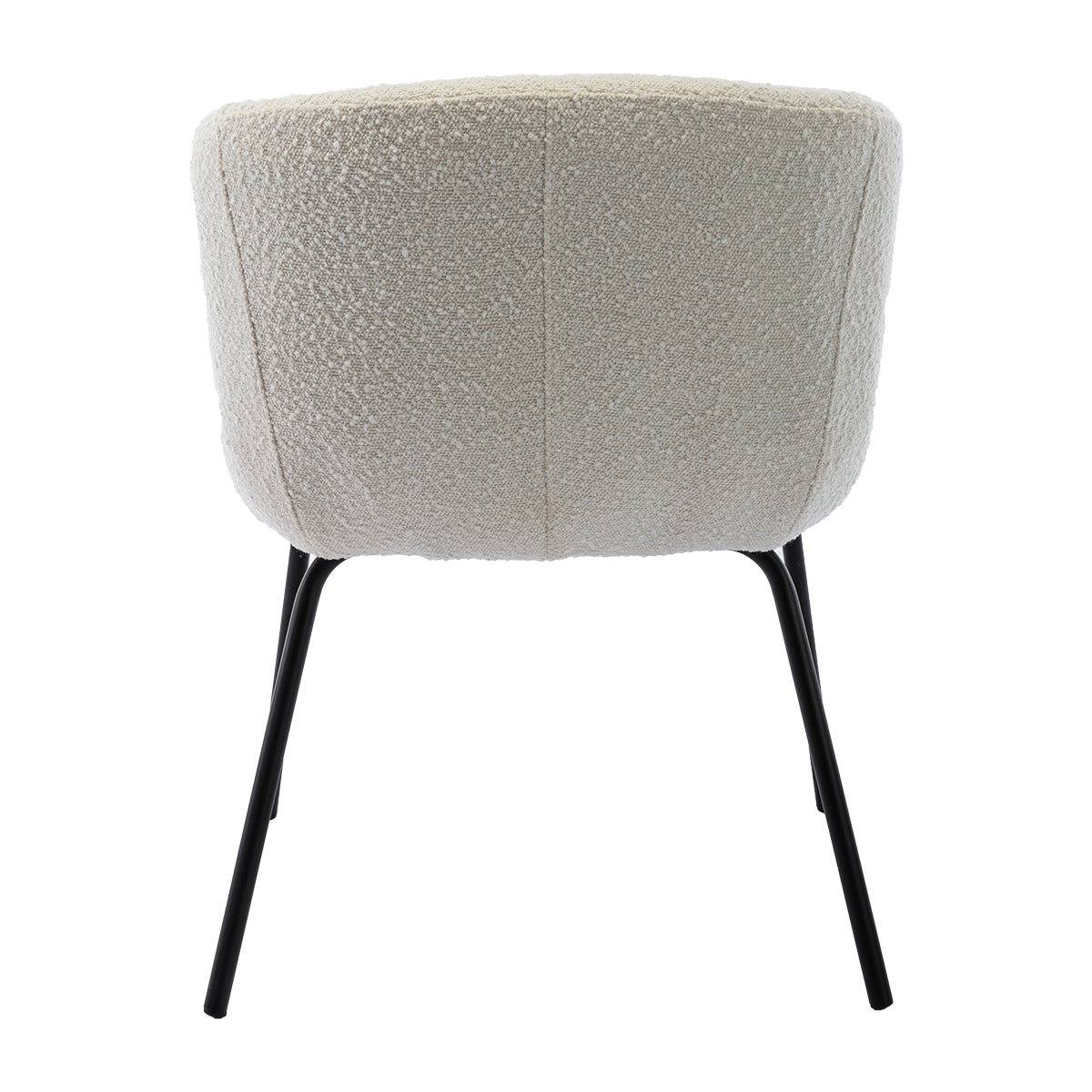 Avalon Boucle Dining Arm Chair