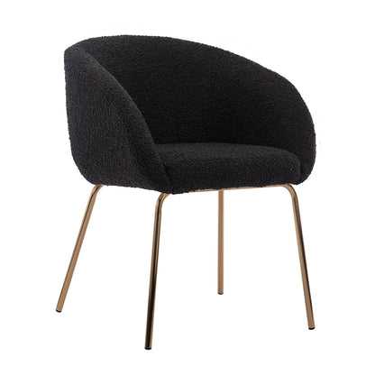 Avalon Boucle Dining Arm Chair