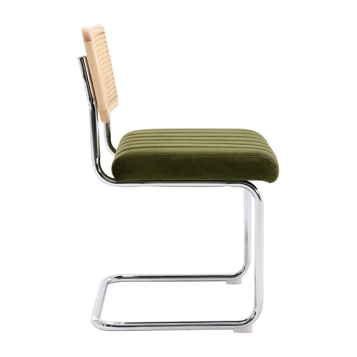 Blake Rattan Fabric Dining Chair