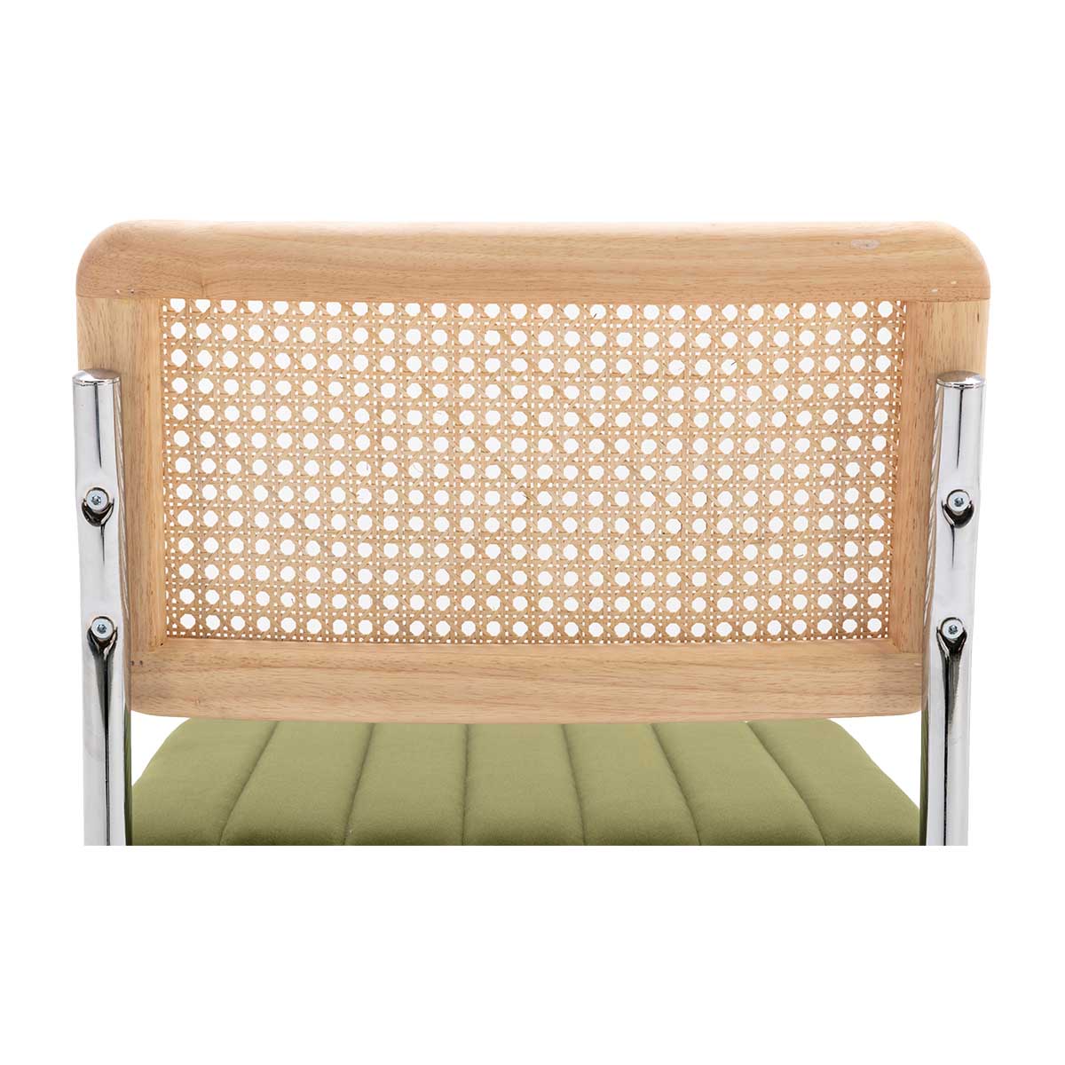 Blake Rattan Fabric Dining Chair