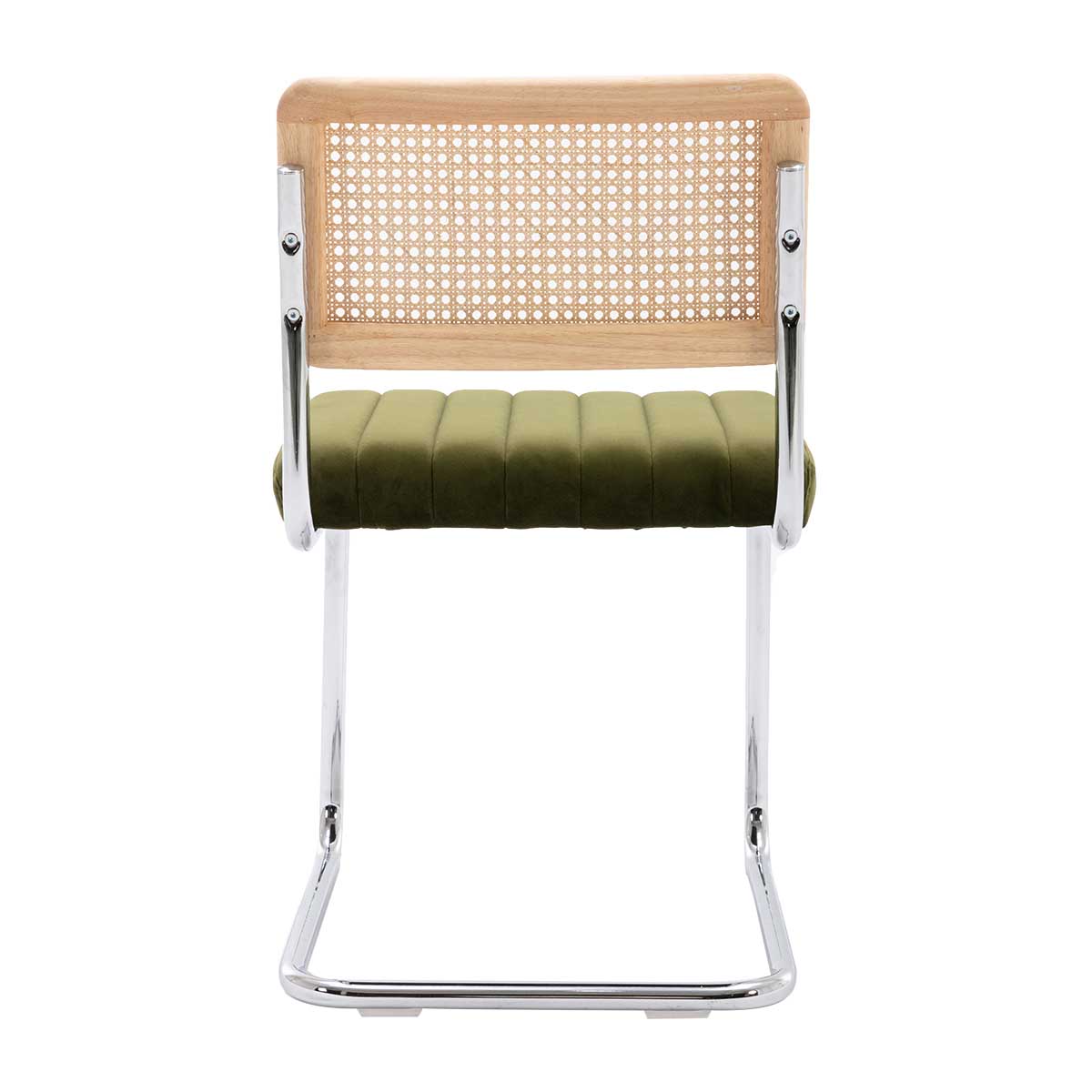 Blake Rattan Fabric Dining Chair
