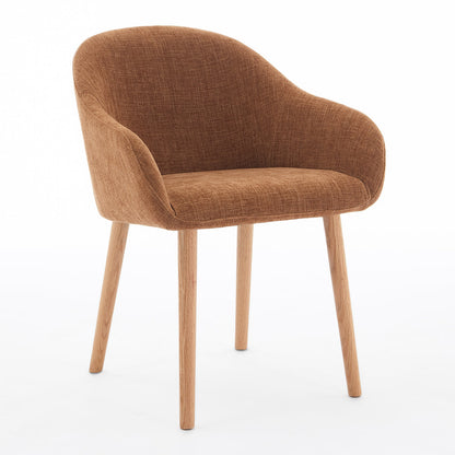 Chloe Fabric Dining Arm Chair