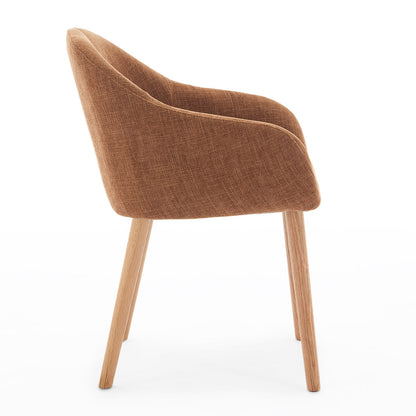 Chloe Fabric Dining Arm Chair