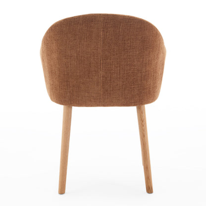 Chloe Fabric Dining Arm Chair