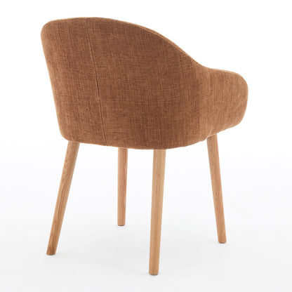 Chloe Fabric Dining Arm Chair