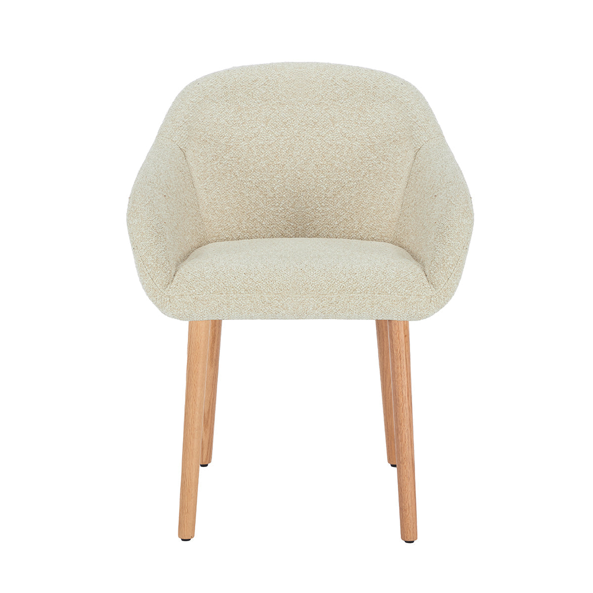 Chloe Boucle Dining Arm Chair