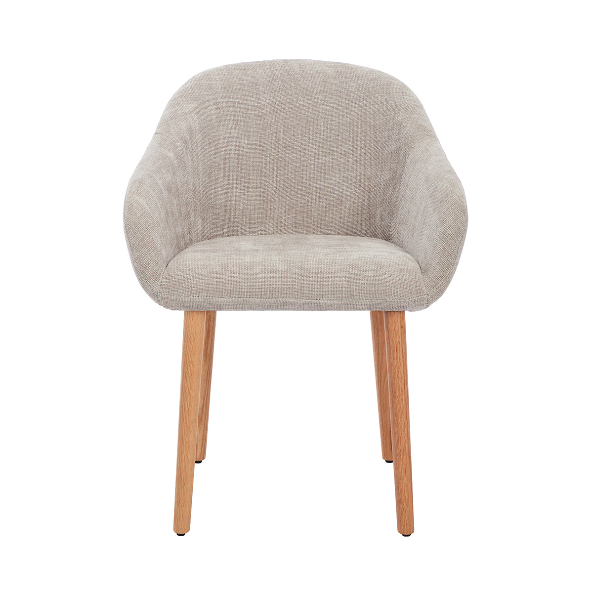 Chloe Fabric Dining Arm Chair