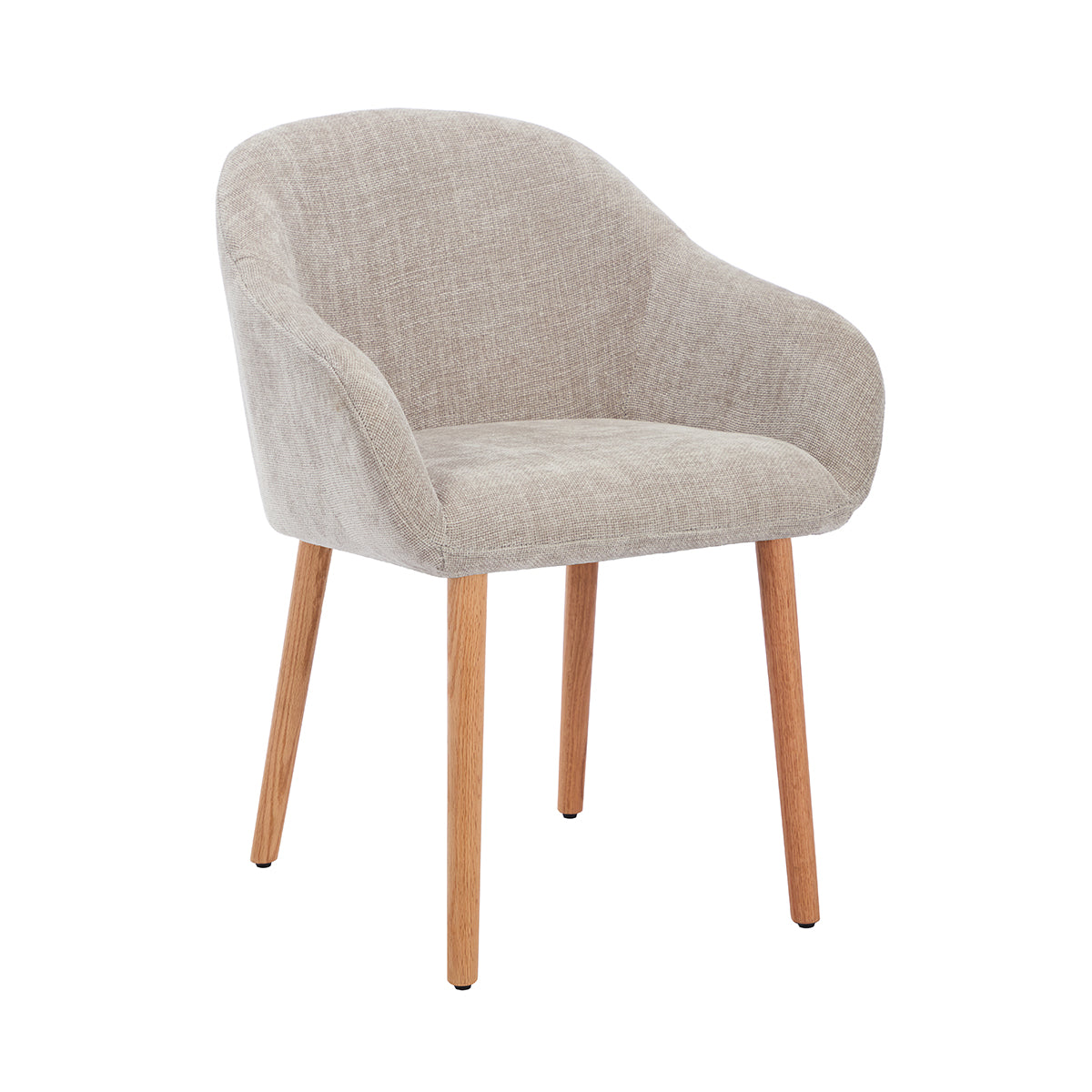 Chloe Fabric Dining Arm Chair