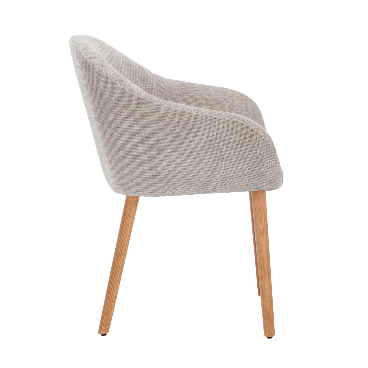 Chloe Fabric Dining Arm Chair