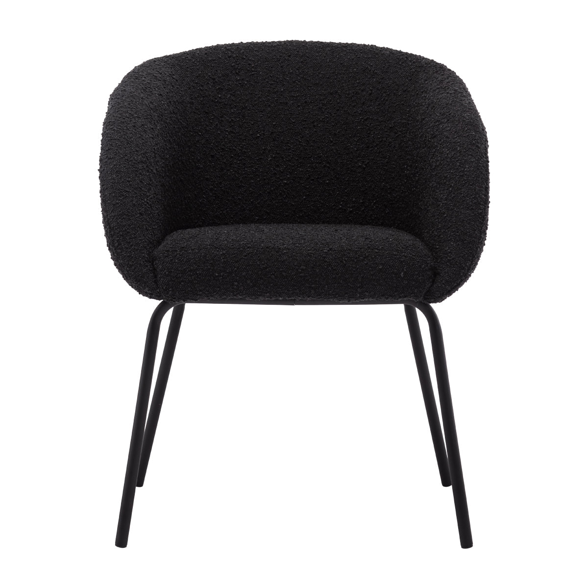 Avalon Boucle Dining Arm Chair