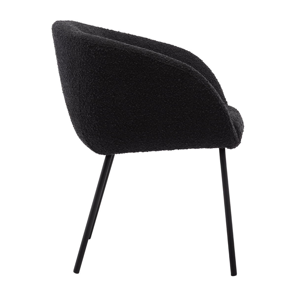 Avalon Boucle Dining Arm Chair