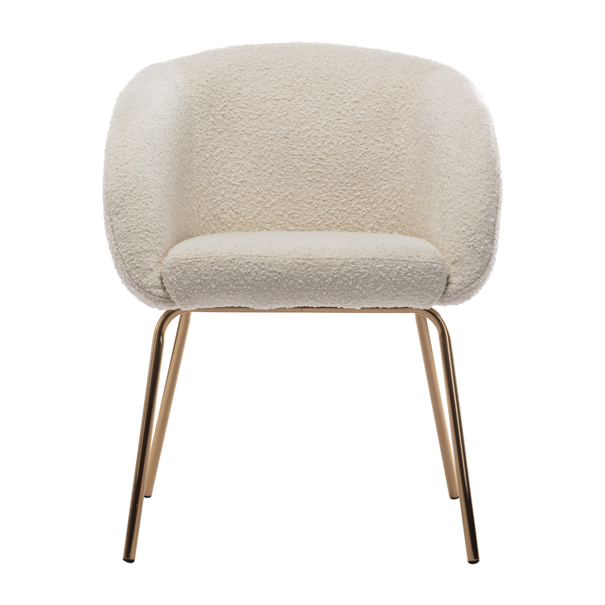 Avalon Boucle Dining Arm Chair