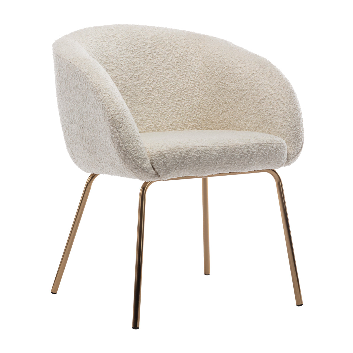 Avalon Boucle Dining Arm Chair