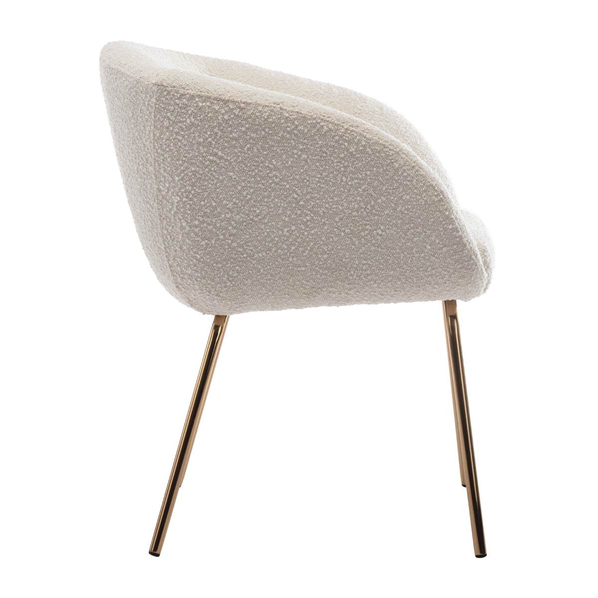 Avalon Boucle Dining Arm Chair