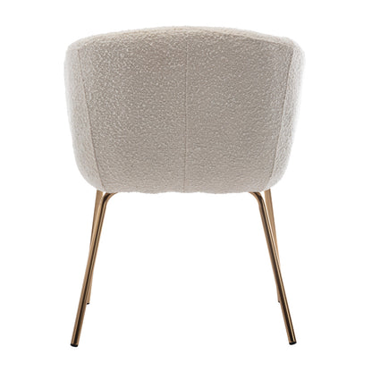 Avalon Boucle Dining Arm Chair