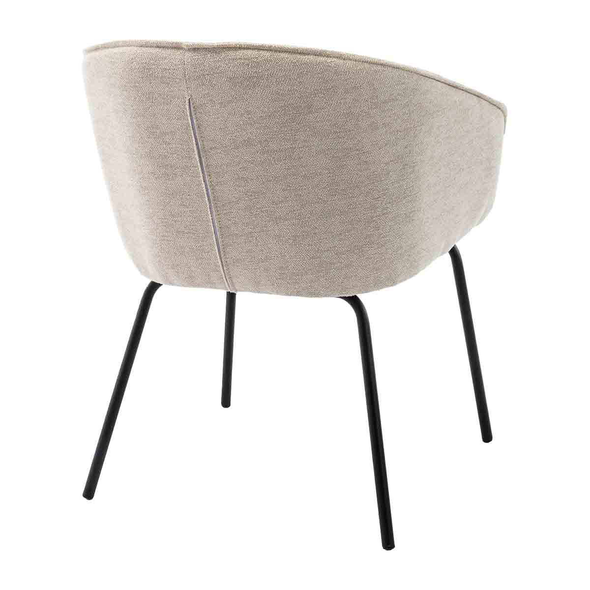 Halo Fabric Dining Arm Chair