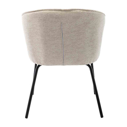 Halo Fabric Dining Arm Chair