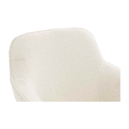 Levi Swivel Boucle Dining Arm Chair