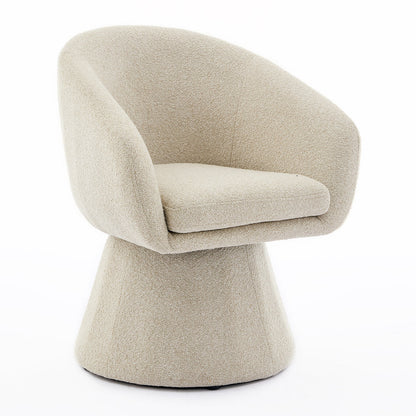 Podium Fabric Swivel Dining Chair