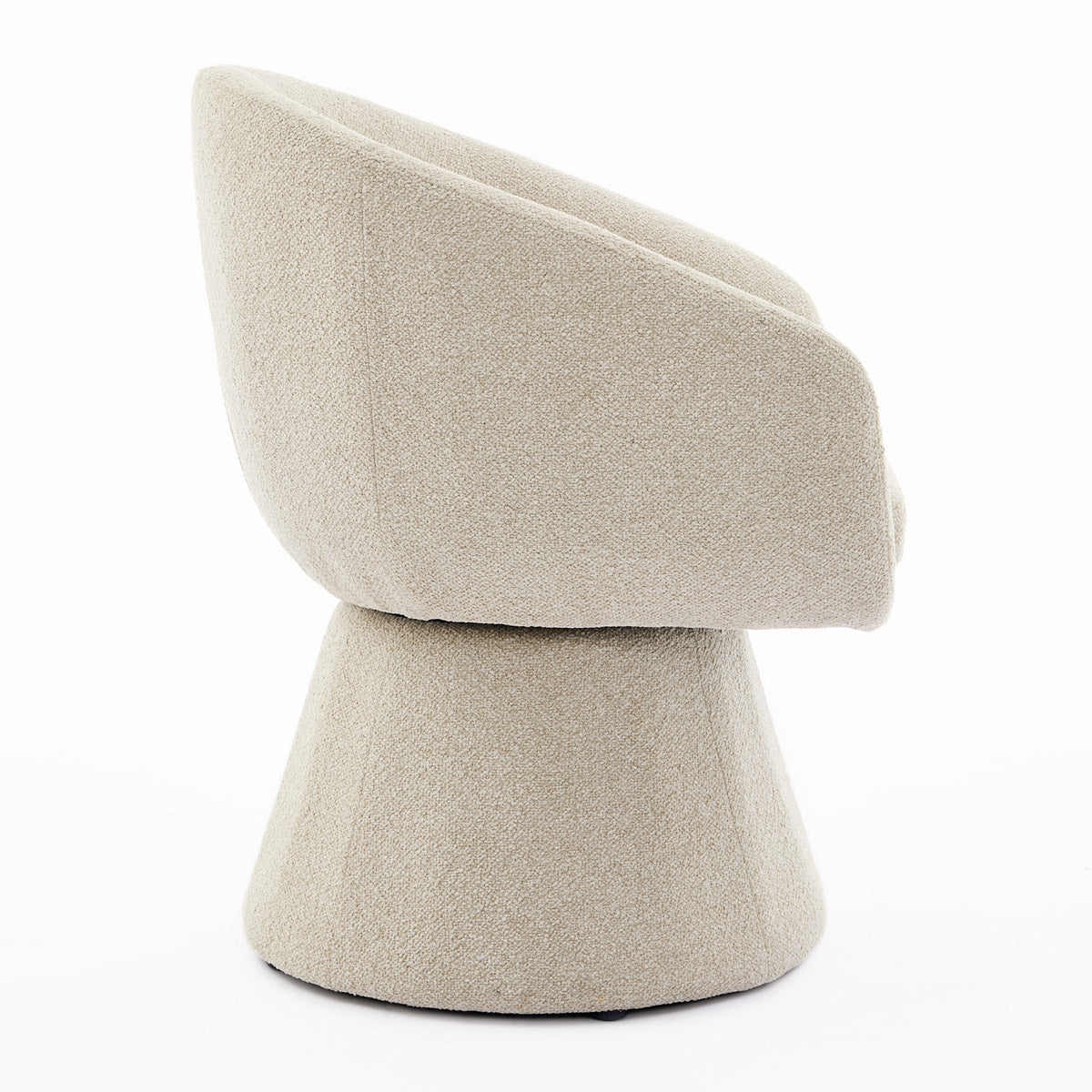 Podium Fabric Swivel Dining Chair