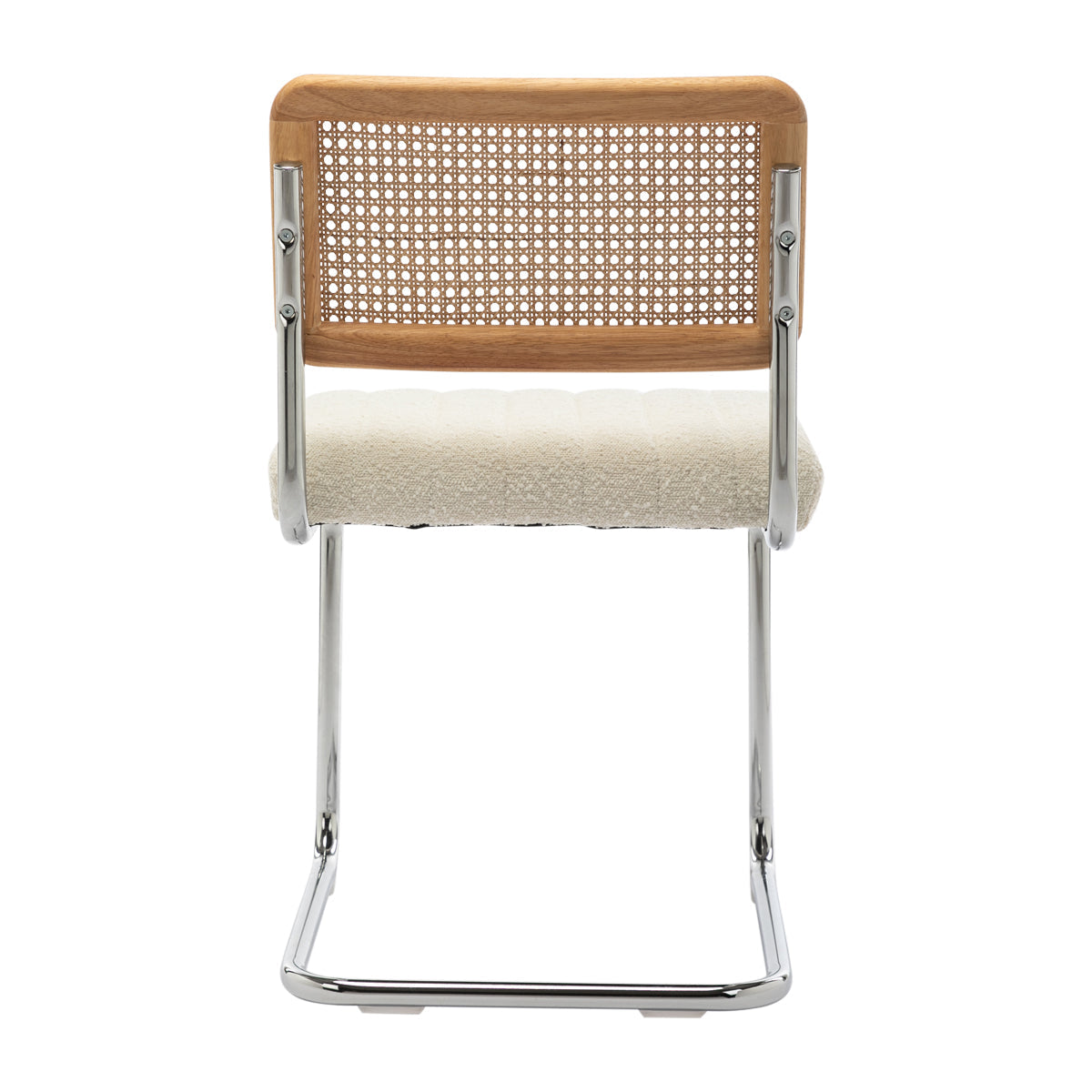 Blake Rattan Boucle Dining Chair