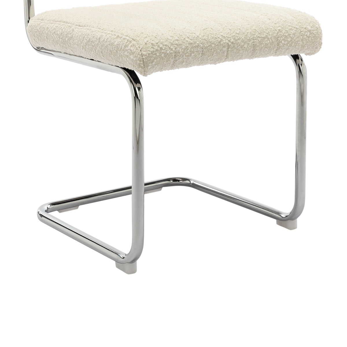 Blake Rattan Boucle Dining Chair