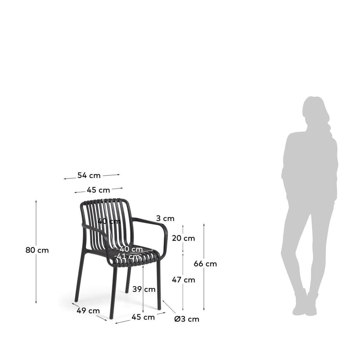 Isabellini Alfresco Dining Arm Chair