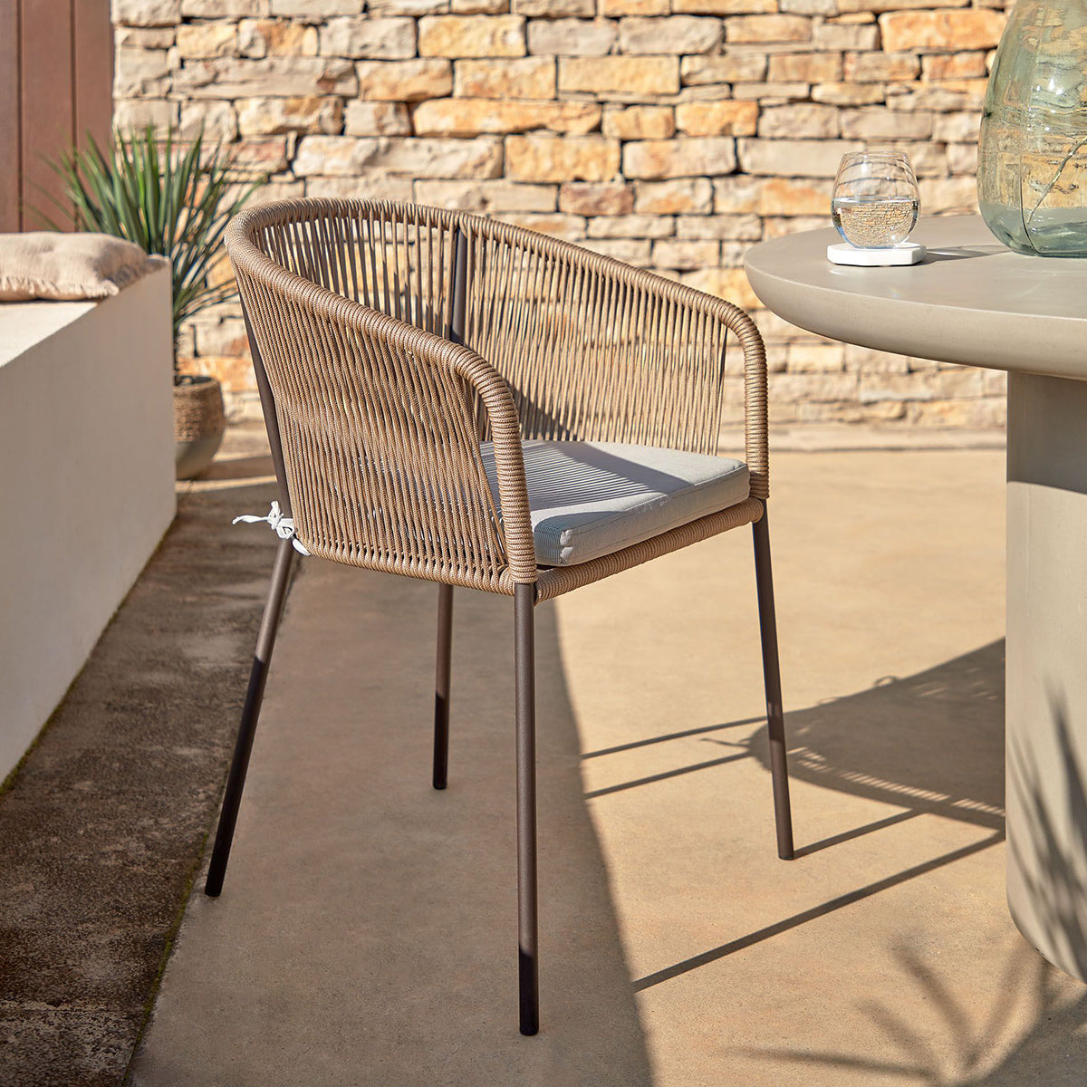 Yanet Alfresco Dining Arm Chair