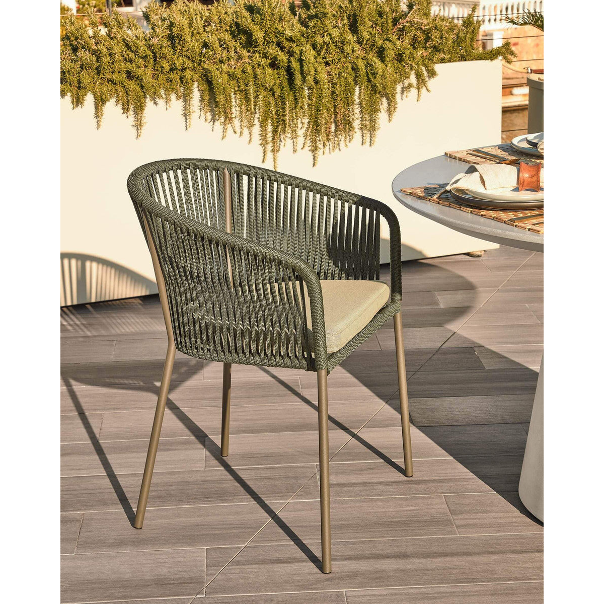 Yanet Alfresco Dining Arm Chair