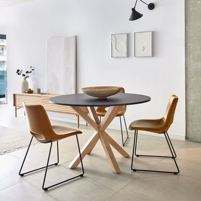 Zahara Leatherette Dining Chair