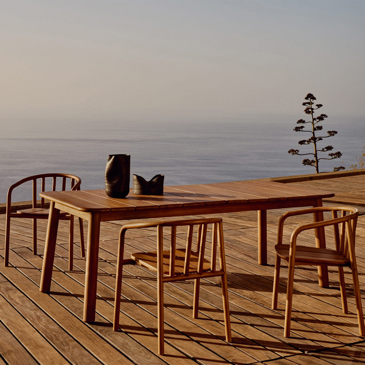 Turqueta Stackable Chair (Teak)