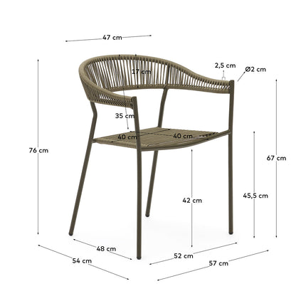 Futadera Outdoor Dining Chair