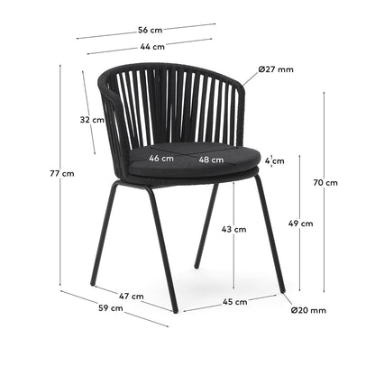 Saconca Outdoor Dining Chair