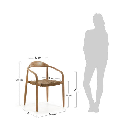 Nina Outdoor Dining Arm Chair