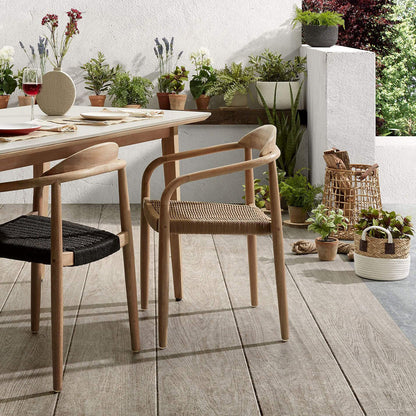 Nina Outdoor Dining Arm Chair