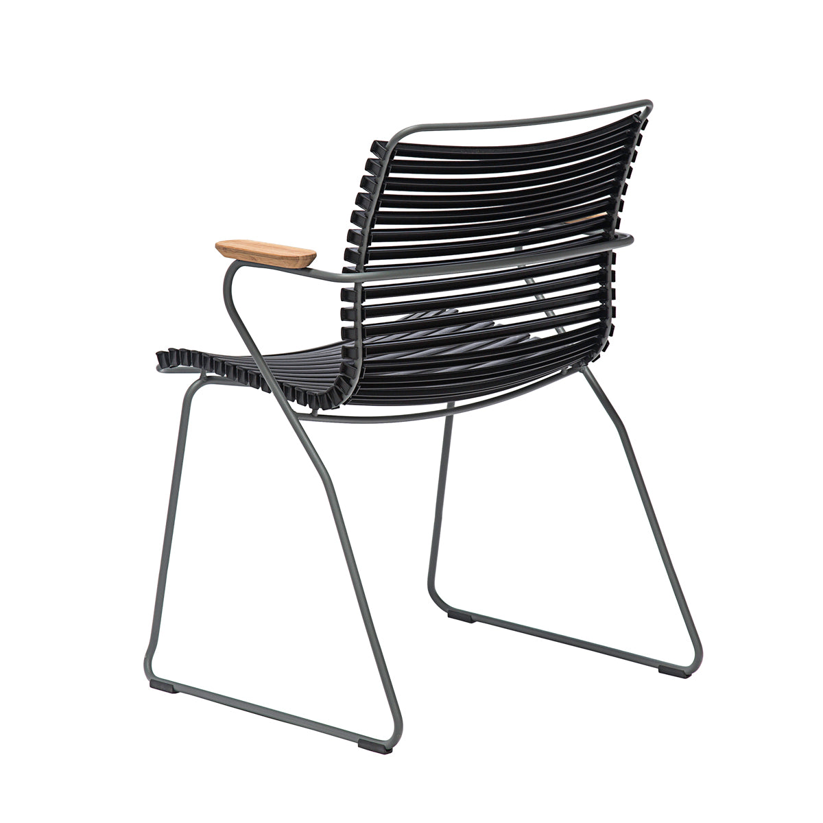 Click Outdoor Dining Chair with Armrest