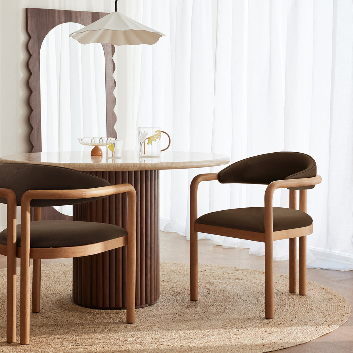 Palermo Leather Dining Chair