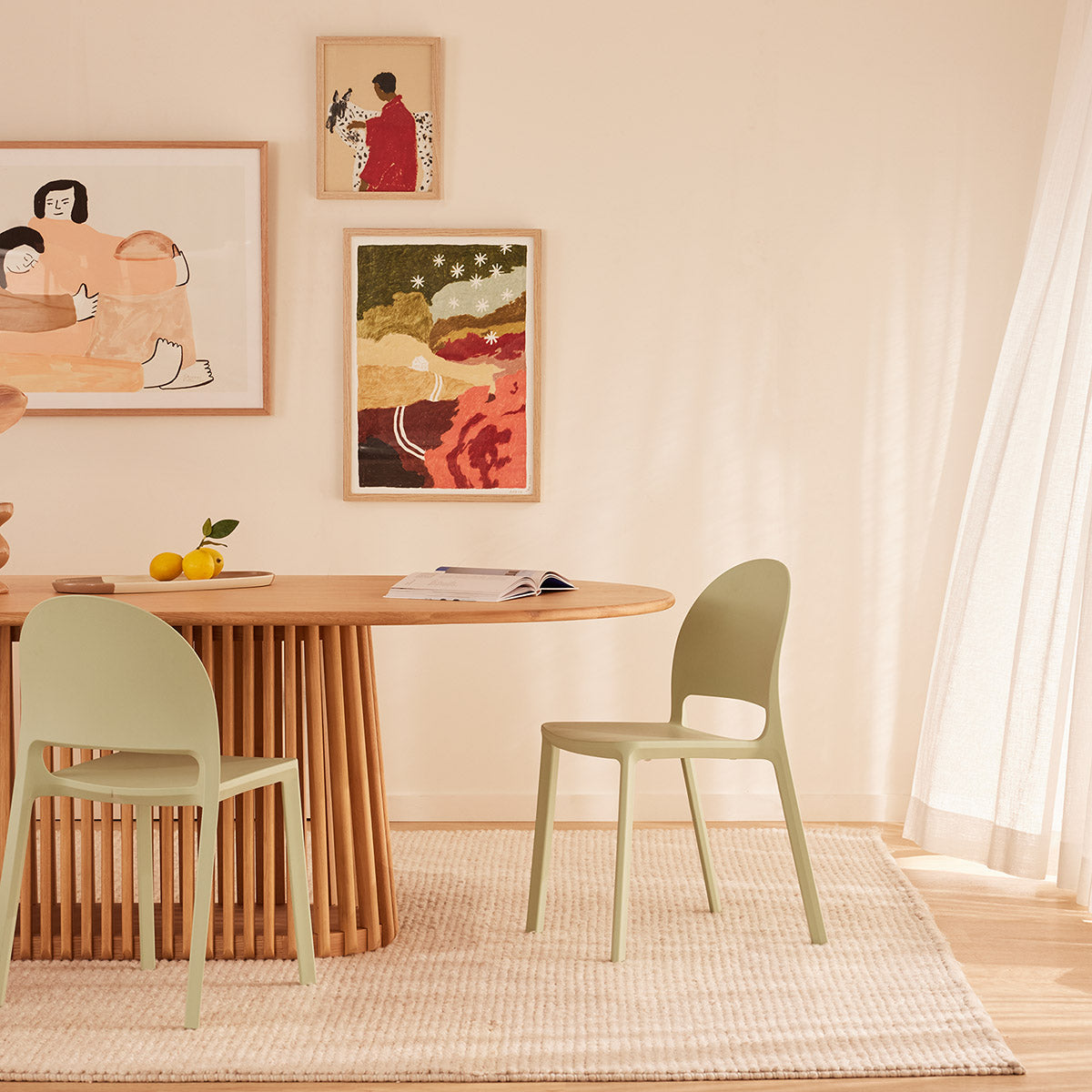 Arch Stacking Dining Chair