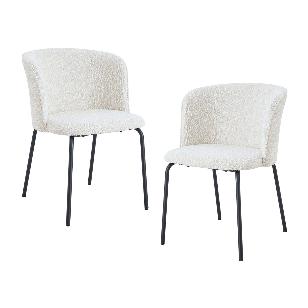 Anita Boucle Dining Chair (Set of 2)