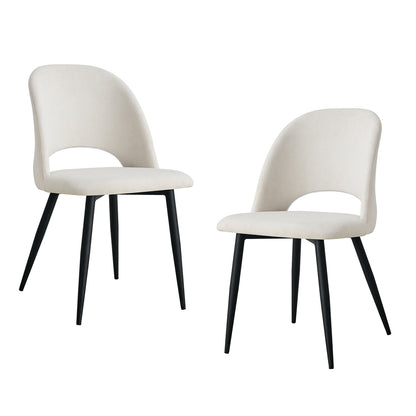 Asta Fabric Dining Chair (Set of 2)