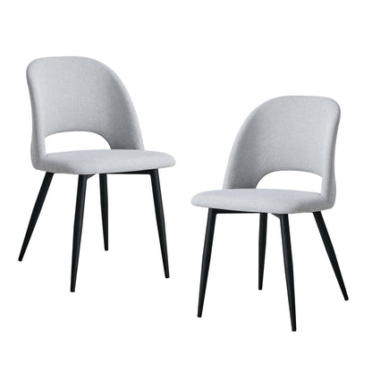 Asta Fabric Dining Chair (Set of 2)