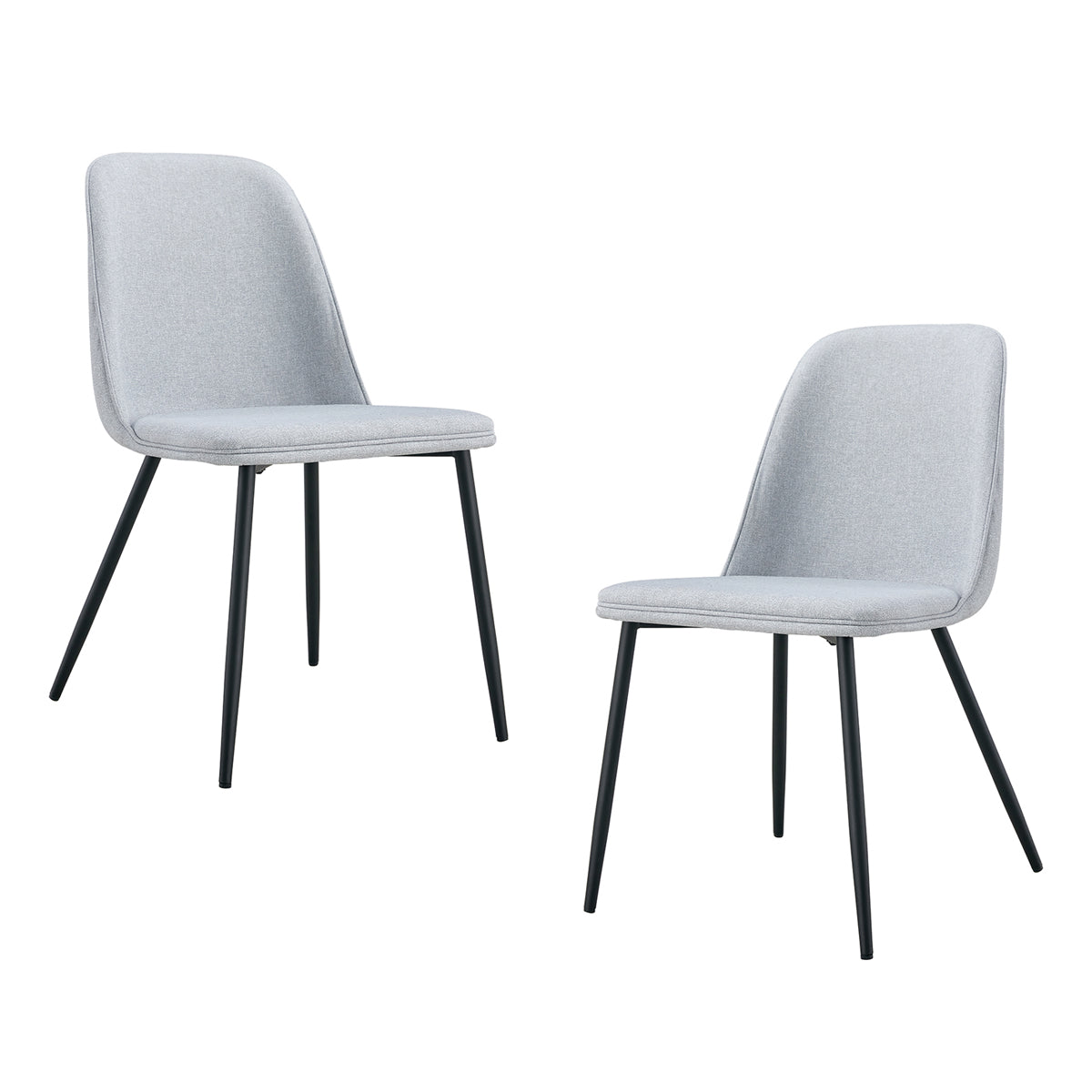 Jude Fabric Dining Chair (Set of 2)