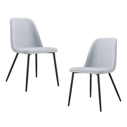 Jude Fabric Dining Chair (Set of 2)