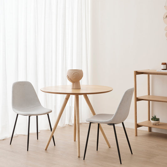 Luca Fabric Dining Chair (Set of 2)