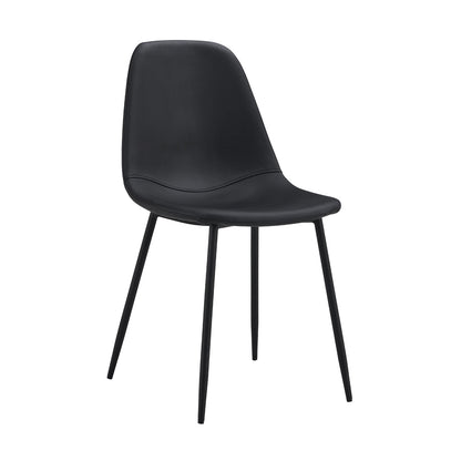 Luca Leatherette Dining Chair  (Set of 2)