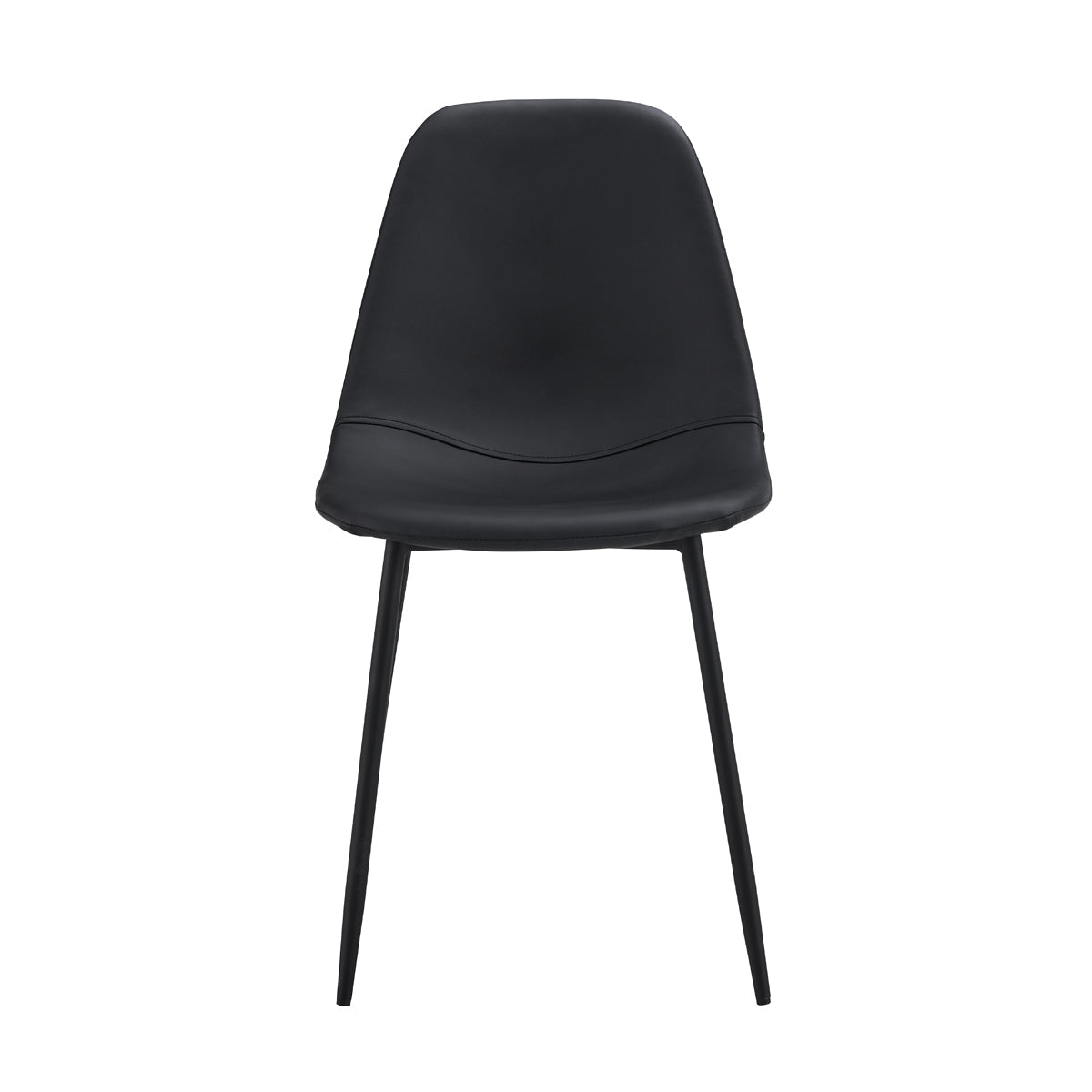 Luca Leatherette Dining Chair  (Set of 2)