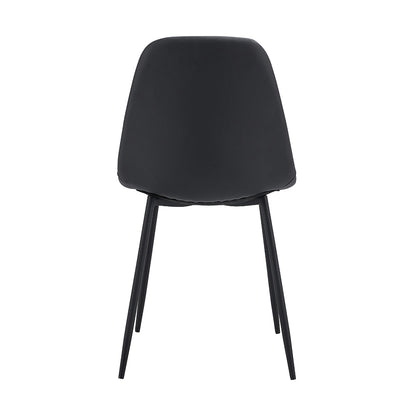 Luca Leatherette Dining Chair  (Set of 2)