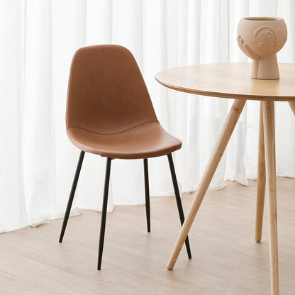 Luca Leatherette Dining Chair  (Set of 2)