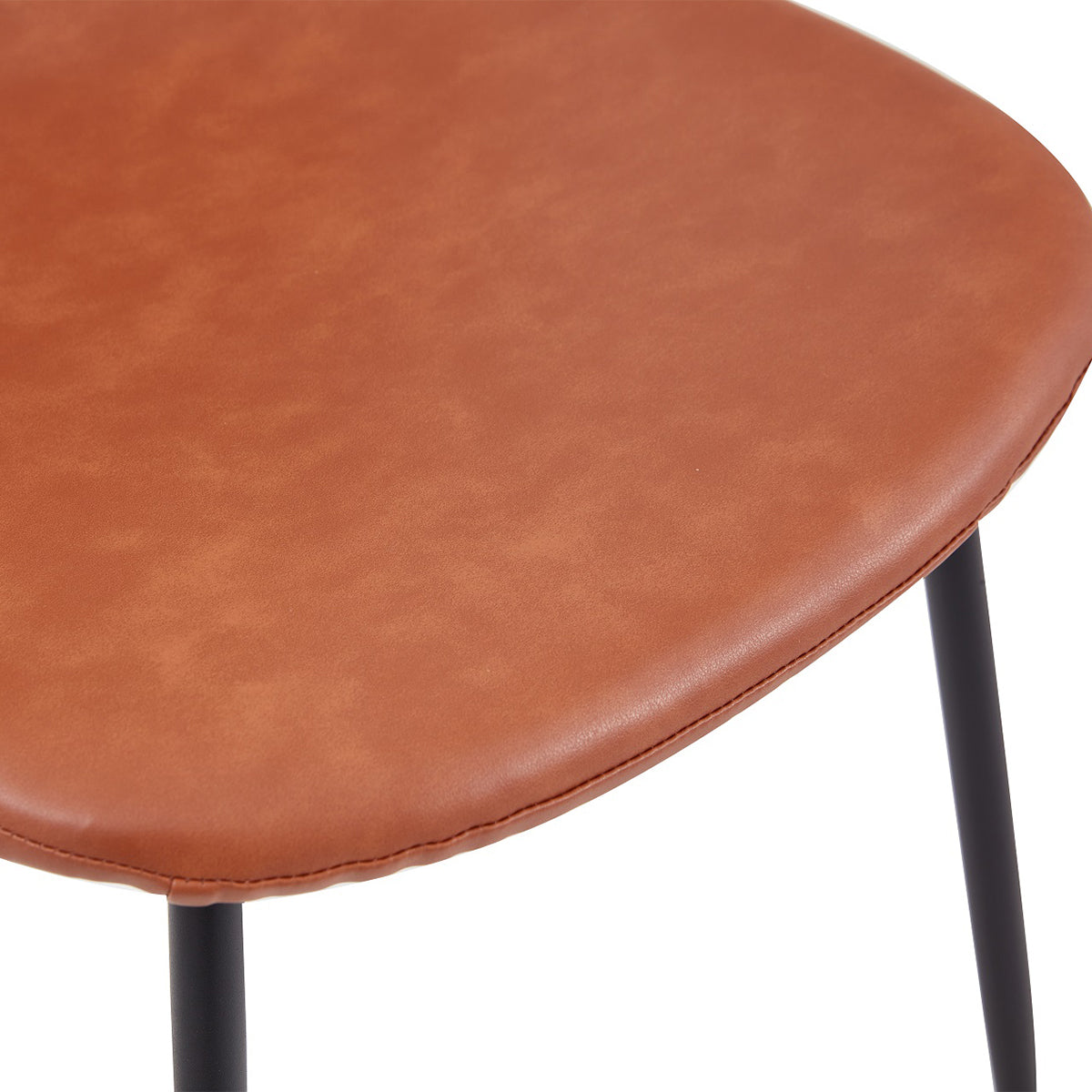 Luca Leatherette Dining Chair  (Set of 2)