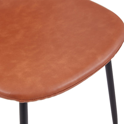 Luca Leatherette Dining Chair  (Set of 2)